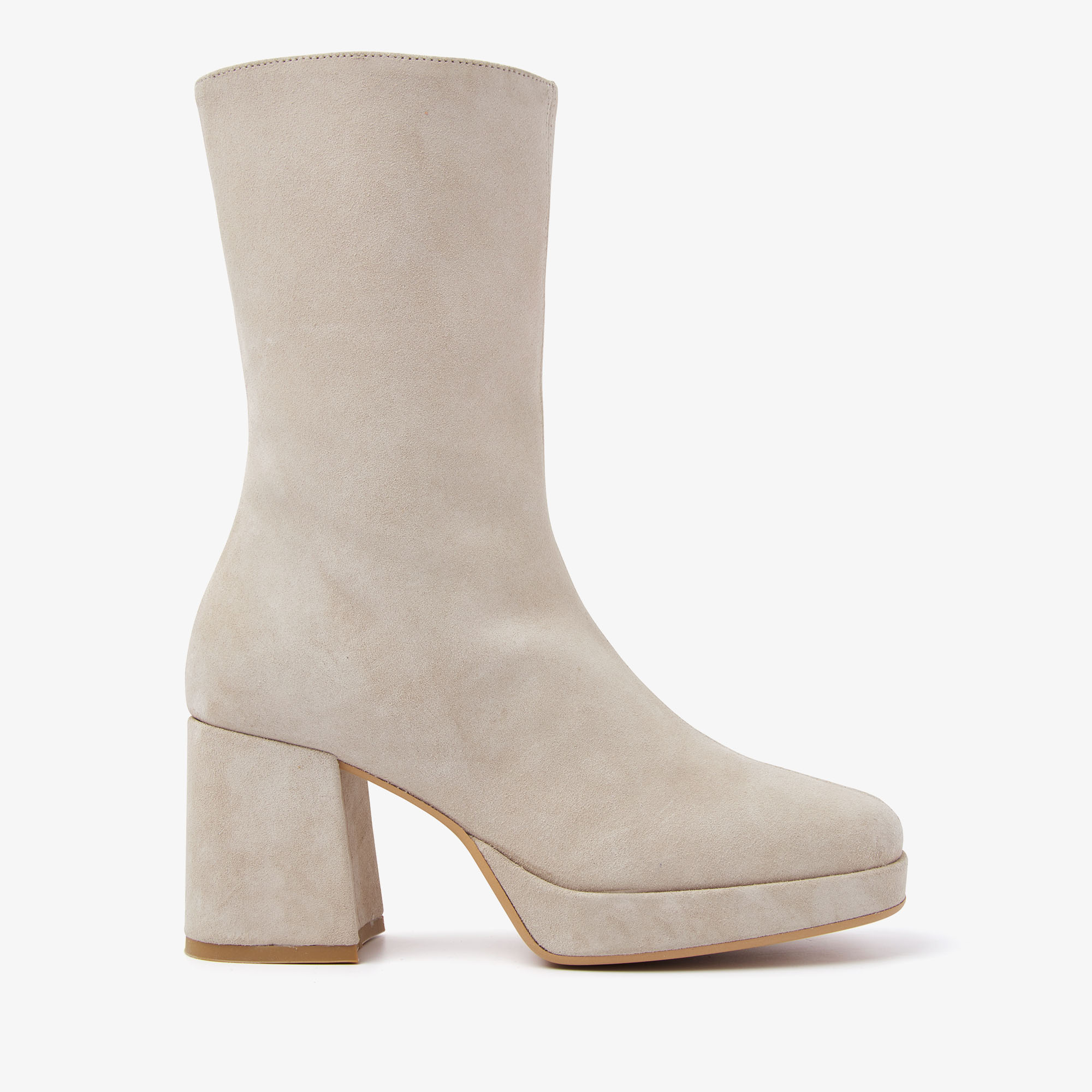 beige tan ankle boots