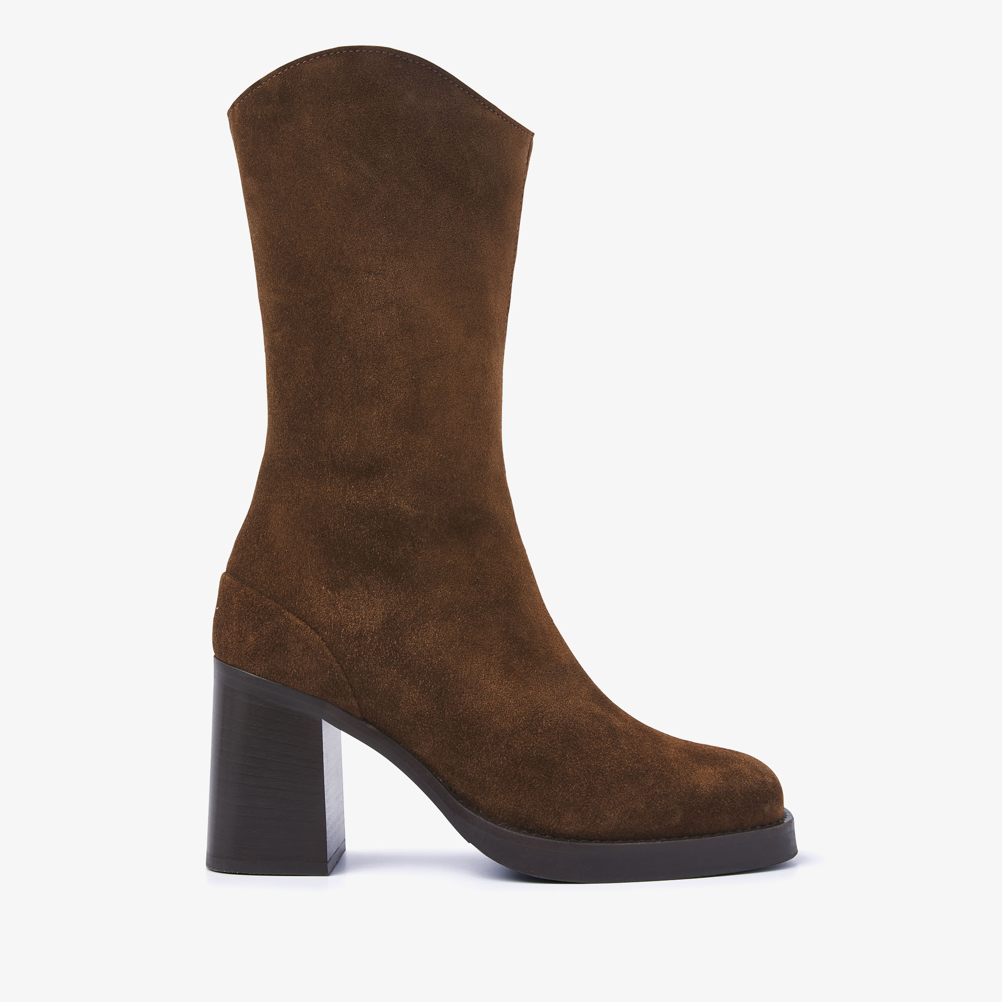 Lilla Seven VIA VAI cognac ankle boots VIA VAI