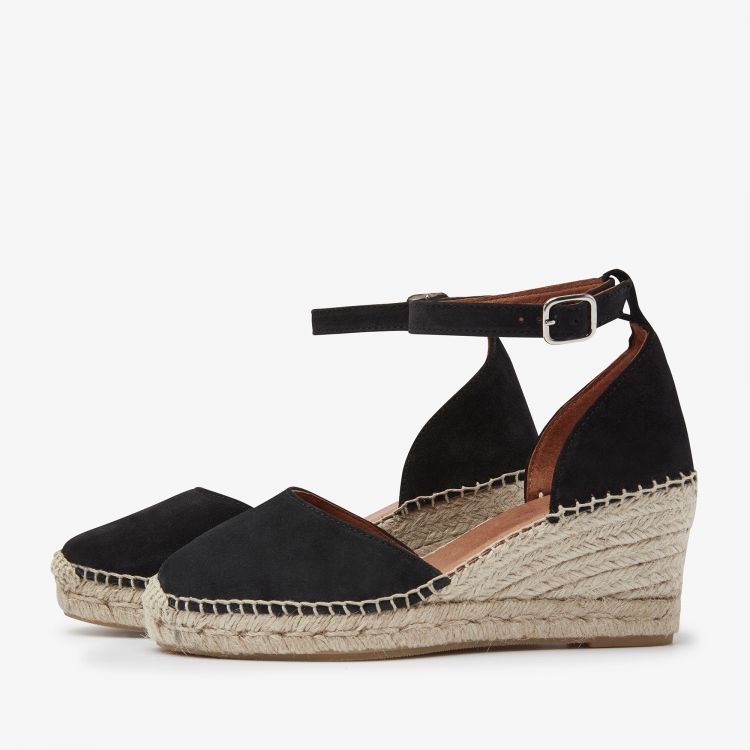 all black espadrilles